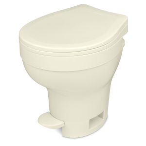 Dave Carter & Associates Toilet, Aqua-Magic ® VI, Permanent, High Profile, Round Sloclose ™ Seat and Cover with 17-1/2 Inch Seat Height – 50004