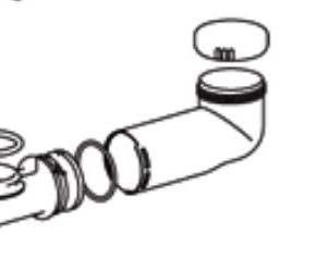 Dave Carter & Associates Toilet Waterfill Funnel, Replacement for Cassette C402C Permanent Toilets, With Cap – 50040