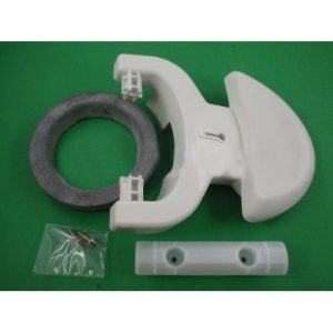 Dave Carter & Associates Toilet Flush Pedal, Replacement for Thetford Aqua Magic ® Style Plus Permanent Toilet, Built-IN, White – 50231
