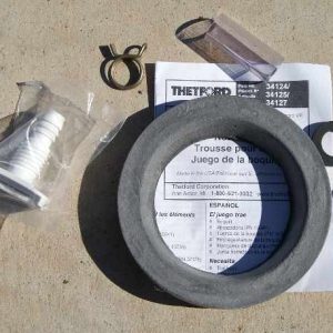 Dave Carter & Associates Toilet Flush Nozzle Kit, Replacement for Aqua-Magic ® Style Plus Permanent Toilets, White – 50234