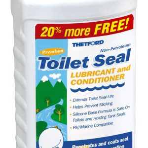 Dave Carter & Associates Toilet Seal Lubricant, Use to Penetrate and Coat Seal for Smooth Operation, Silicone Based Formula, With Conditioner – 50247
