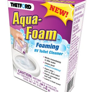 Dave Carter & Associates Toilet Cleaner, Aqua-Foam ™, Used for Porcelain/ Plastic Toilet to Remove Grime IN Seconds Without Scrubbing – 50285