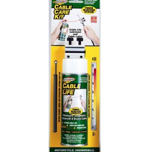 Dave Carter & Associates Cable Lubricant, Use to Clean/ Purge/ Lubricate Throttle/ Brake/ Clutch and Other Wire Control Cables – 50347