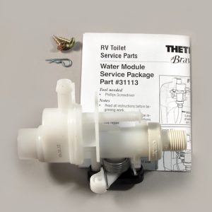 Dave Carter & Associates Toilet Water Valve Module, Use with Aqua-Magic ® Bravura Permanent Toilets – 50351