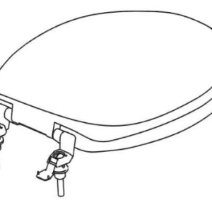 Dave Carter & Associates Toilet Seat, For Use with Thetford Aqua Magic ® Style Plus/ Style Lite Toilets – 50375