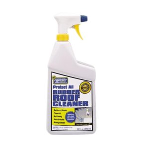 Dave Carter & Associates Rubber Roof Cleaner, Use to Remove Dirt/ Roof Chalk and Airborne Pollutants on Rubber Roof Membrane – 50408