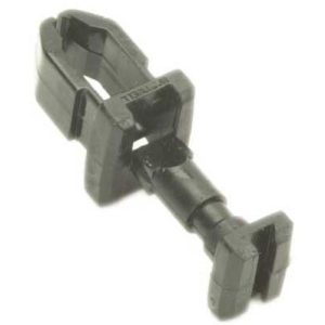 Dave Carter & Associates Refrigerator Vent Door Latch, Replacement for Norcold Refrigerator Vent Door, Black, Single – 50612