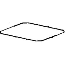 Dave Carter & Associates Refrigerator Crisper Bin Cover, Replacement for Norcold 1200/ 1210 Series Refrigerators, T-12, Glass – 50627