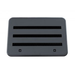 Dave Carter & Associates Refrigerator Vent, Use with Most Norcold Refrigerator, Air Intake Side Vent, 21-1/2 Inch Width X 13-3/4 Inch Height – 50655