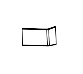 Dave Carter & Associates Refrigerator Door Hinge Cover, Replacement for Norcold 1210/ 1211 Series Refrigerator, Fits Center Hinge – 50717
