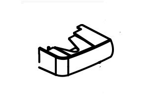 Dave Carter & Associates Refrigerator Door Hinge Cover – 50722