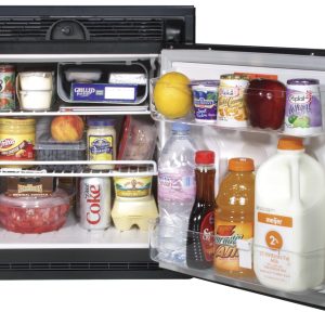 Dave Carter & Associates Refrigerator, Single Compartment Refrigerator with Freezer, Proud Mount/ Flush Mount, 2.7 Cubic Foot – 51135