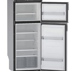 Dave Carter & Associates Refrigerator, Dual Compartment 2 Door Refrigerator with Freezer, Permanent Mount – 51139