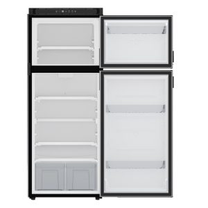 Dave Carter & Associates Refrigerator, Dual Compartment 2 Door Refrigerator with Freezer, Permanent Mount – 51139