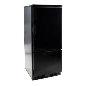 Dave Carter & Associates Refrigerator, Dual Compartment Single Door Refrigerator with Freezer, Flush Mount, Left Hand Hinge, 6.2 Cubic Foot – 51151