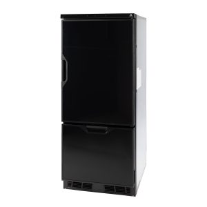 Dave Carter & Associates Refrigerator, Dual Compartment Single Door Refrigerator with Freezer, Flush Mount, Left Hand Hinge, 6.2 Cubic Foot – 51151