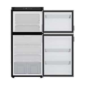 Dave Carter & Associates Refrigerator, Dual Compartment 2 Door Refrigerator with Freezer, Permanent Mount – 51153