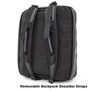 Decked Tool Bag, D-Bag, Holds All Types of Power and Hand Tools, Black and Dark Gray – AD14