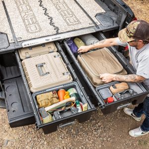 Decked Tool Bag, D-Bag, Holds All Types of Power and Hand Tools, Desert Tan – AD14TAN