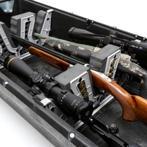 Decked Gun Rack, Mounts to Decked Drawer System, Holds Three Guns, Adjustable Length Bar, 7.79 Inch Height X 18-5/8 Inch Wide – AD15FSPK