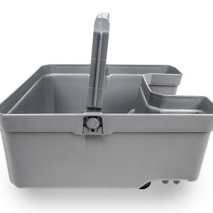 Decked Bin Box, Double Drawerganizer™, 17.89 Inch Width X 16.05 Inch Length X 7.88 Inch Height, Single, Polypropylene, Gray – AD17-DDRAWERGANIZER