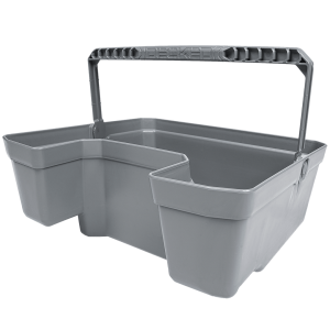 Decked Bin Box, Double Drawerganizer™, 17.89 Inch Width X 16.05 Inch Length X 7.88 Inch Height, Single, Polypropylene, Gray – AD17-DDRAWERGANIZER