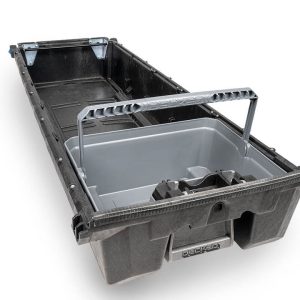Decked Bin Box, Double Drawerganizer™, 17.89 Inch Width X 16.05 Inch Length X 7.88 Inch Height, Single, Polypropylene, Gray – AD17-DDRAWERGANIZER
