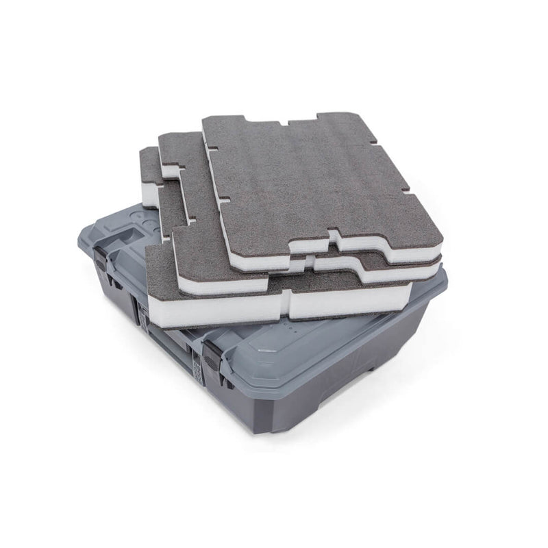 Decked Tool Box Mat, For Use with Decked D-Box, 18-1/2 Inch Length X 15-3/8 Inch Width X 2-1/4 Inch Height, Custom Foam, Gray – AD34