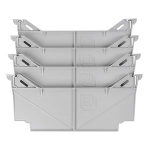Decked Bed Drawer Divider, 8 Inch Height X 18-5/8 Inch Width, With Locking Tab, Set of 4 – AD8WIDEX4