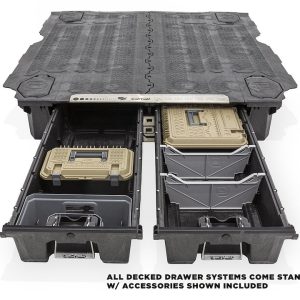 Decked Bed Drawer, 2000 Pound Load Capacity Full Bed Deck Unit/ 200 Pound Load Capacity Per Drawer – DT2