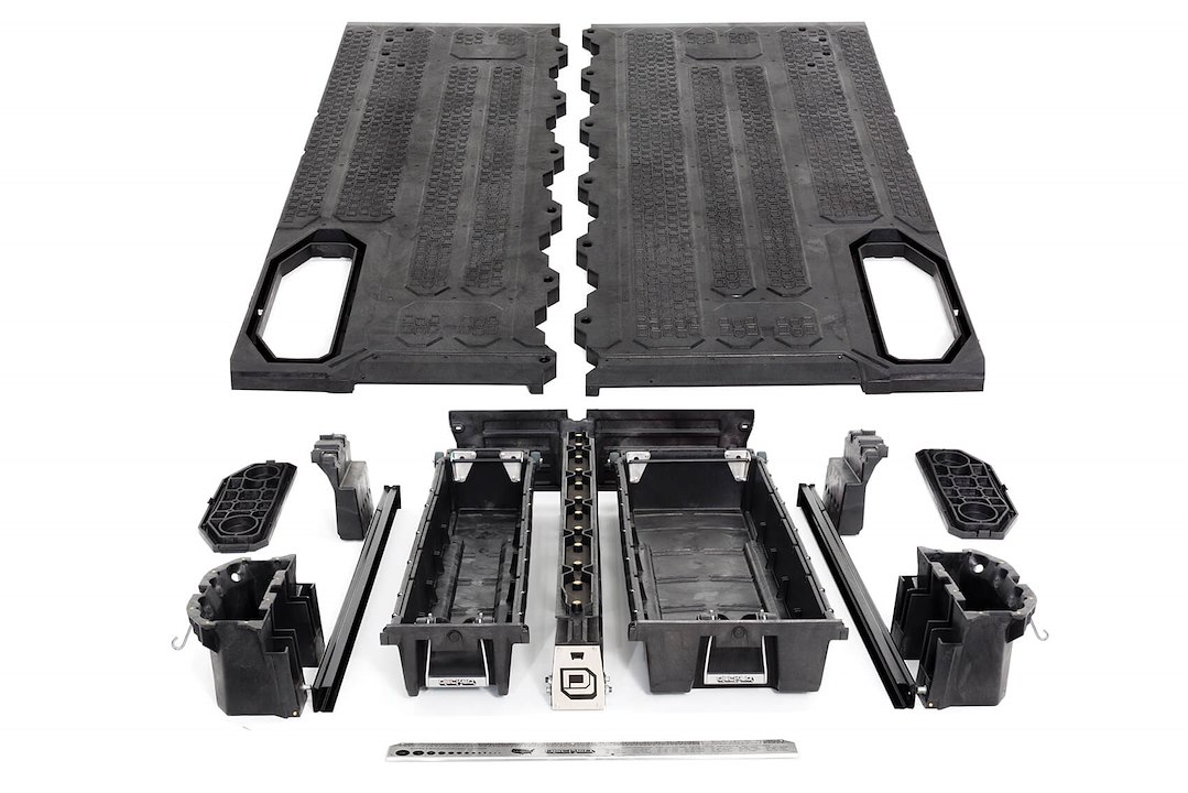 Decked Bed Drawer, 2000 Pound Load Capacity Full Bed Deck Unit/ 200 Pound Load Capacity Per Drawer – MN8