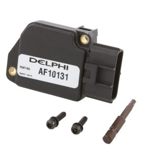 Delphi Mass Air Flow Sensor, Black and Silver – AF10131