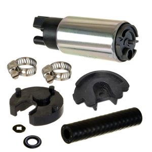 Delphi Fuel Pump Electric, Gasoline, 80 PSI Maximum Pressure, 26 Gph Flow Rate, With Isolator Hose Clamps Seal Pall Nut – FE0119