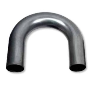 Dougs Header Exhaust Pipe – Bend 180 Degree, 1-3/4 Inch Diameter, Mild Steel, Single – H7023