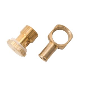 Edelbrock Carburetor Fuel Inlet Fitting, For Use with Single Edelbrock Square-Bore & Carter Afb Carburetors, 3/8 Inch Hose Size – 8089